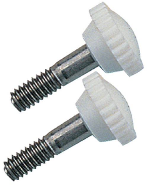 Nylon Head Screw-1/4" -20 X 7/8", White Pr."