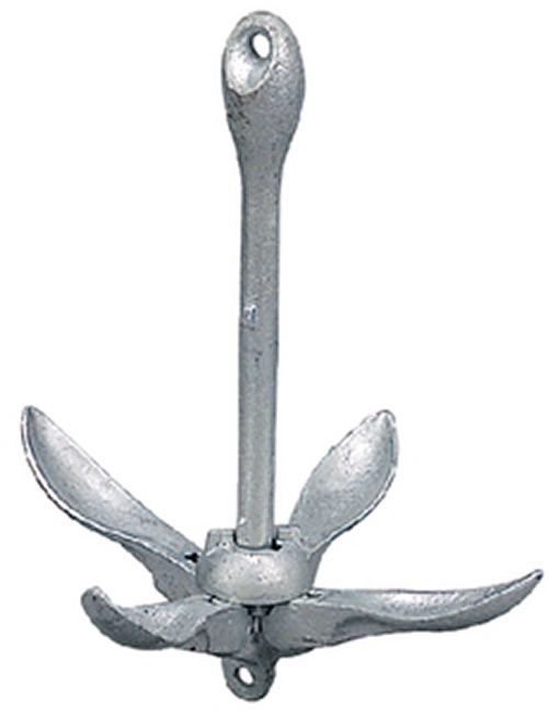 Galvanized Folding Anchor 1.5#