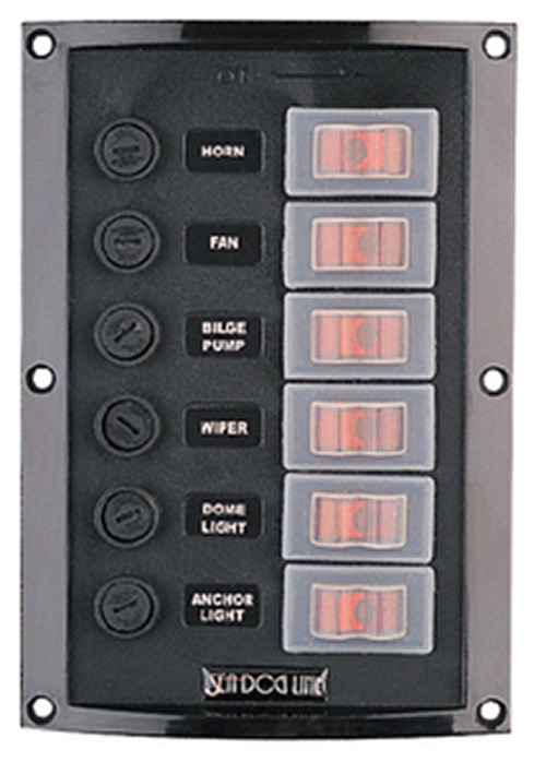 Splash Garde Switch Panel