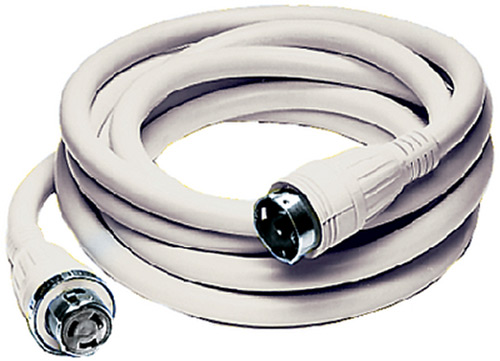 50 Amp 125/250 Volt White 50