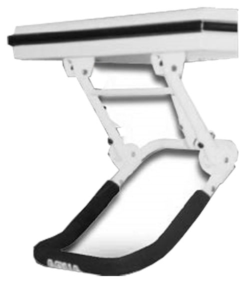 Self-Retracting Under-Mount Accordion Step Ladder