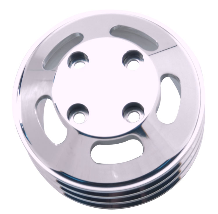 3-Groove Billet Crankshaft Pulley For Big Block Chevy