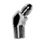 Adapter 1/4” MP to -4 JIC 45°  316 SS