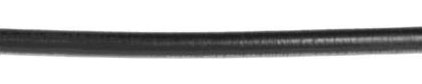 Hose 1/2” LP Pushloc Fiber Braid Black Cover