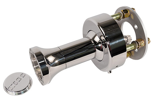 Helm Post Assembly Tilt x 7.125” Dashboard to Hub Face Polished 304/316 SS