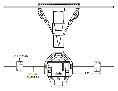 Alpha Dual Ram Power Steering - Standard