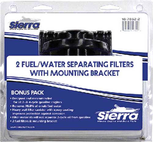 UNIVERSAL FUEL/WATER SEPARATOR (SIERRA) - Fuel / Water Separator Bonus Pack