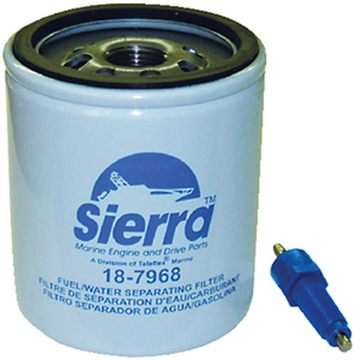 Sierra Mercury Fuel Water Separator Filter With Sensor