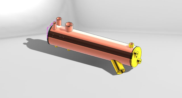 Replacement Heat Exchanger, Mercury #61086A7