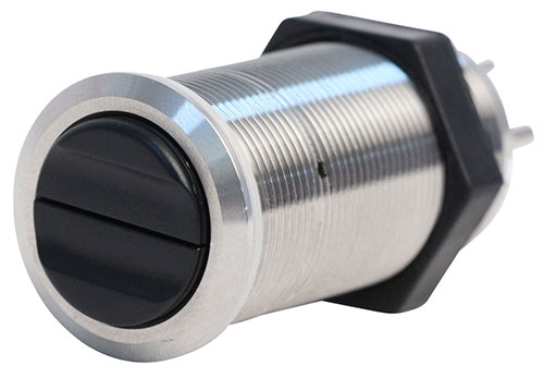 Bluewater 22mm LED Lit 2 in 1 Electronic Push Button Momentary Switch