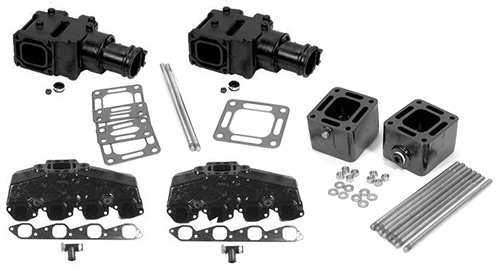 3" Spacer Extension Kit for Mercruiser Manifold Riser Elbow Repl 93320A13