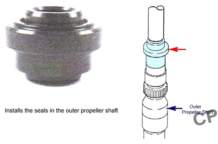 Seal Driver, Outer Propeller Shaft 91-805358T