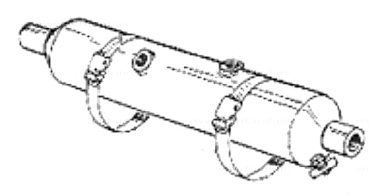 Westerbeke Oil Cooler