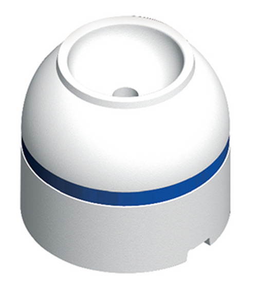 Jim-Buoy Pendant Buoy - White With Blue Reflective Tape