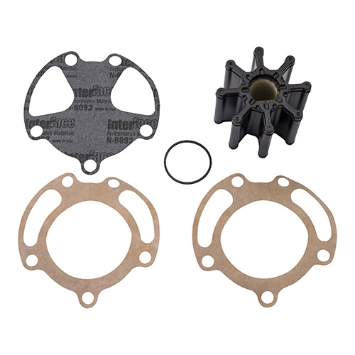 59362A4 Sea Water Pump Impeller Replacement Kit - Bravo I, II and III with Two-Piece Pump Body
