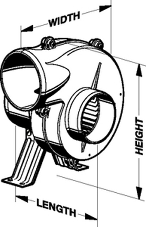 Par 12V Blower Flexmount 3