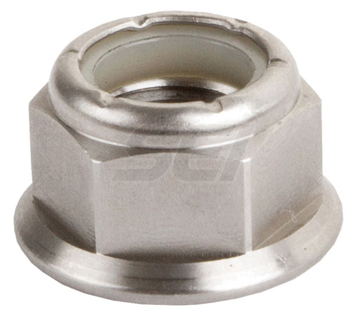 7/16-14 Flanged Nylock Nut