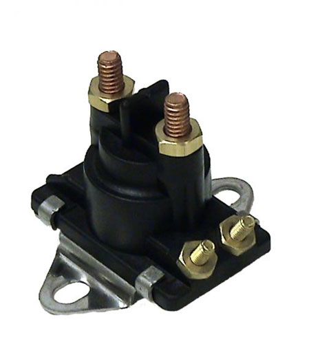 Mercury/Mercruiser Solenoid Used for O/B Starters & PTT Motors 12V Isolated Base Replaces Mercury # 89-96158