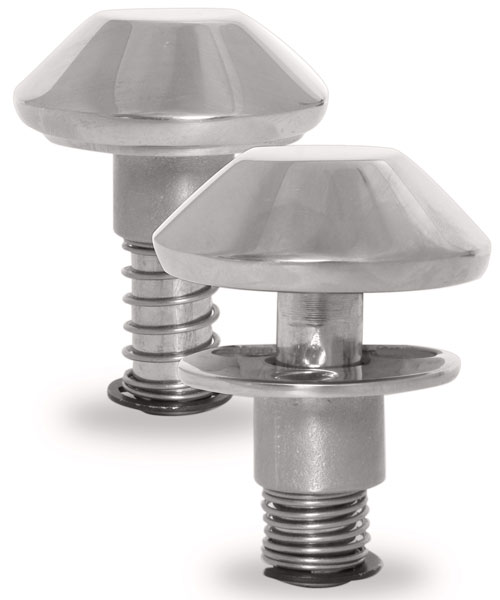 Stainless Steel Pop-Up Mushroom Cleats