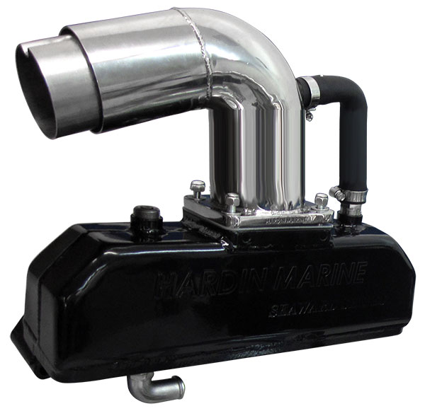 Seaward Series "Alpha/Bravo - 6" Taller" Small Block Chevrolet Exhaust System