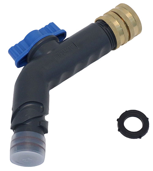 Angled Quick Engine Flushing Adapter Replacement
