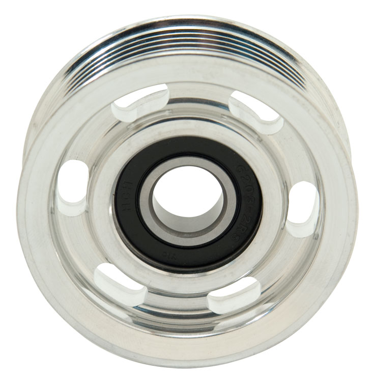 Billet Serpentine Idler Pulleys - 3-1/4" Ribbed Idler Pulley