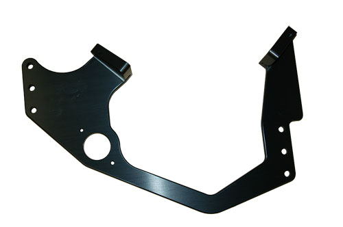 Xtreme Billet Aluminum Front Twin Staggered Engine Mount for Big Block Chevy