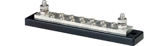 Blue Sea Systems 2105 Maxibus 250a Busbar - Two 5/16"-18 Studs And Twelve #10-24 Screws"