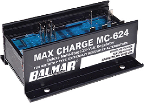 Max-Charge MC614 Voltage Regulator, 24V w/Harness