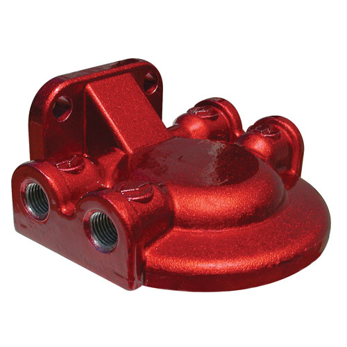 (Translucent Red) 1/4" Filter Bracket