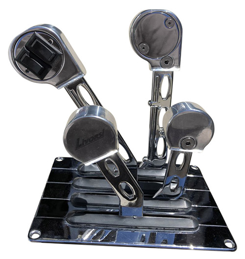 Hardin Marine Livorsi Billet Four Handle Throttle / Shifter Controls