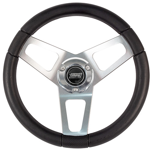 13-1/2" Max Papis Ovale Steering Wheel with Hub and Billet cap