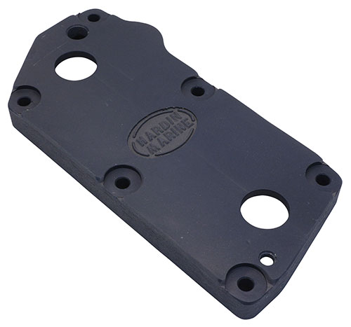 8 Plate Cast Aluminum (356-T6) Oil Cooler Cover, Starboard Side