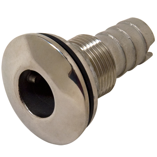 1" Slip-On Hose Stainless Steel Water Discharge Fitting