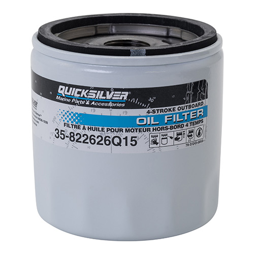 822626Q15 Oil Filter - Mercury and Mariner V-225 V-6 4-Stroke Outboards