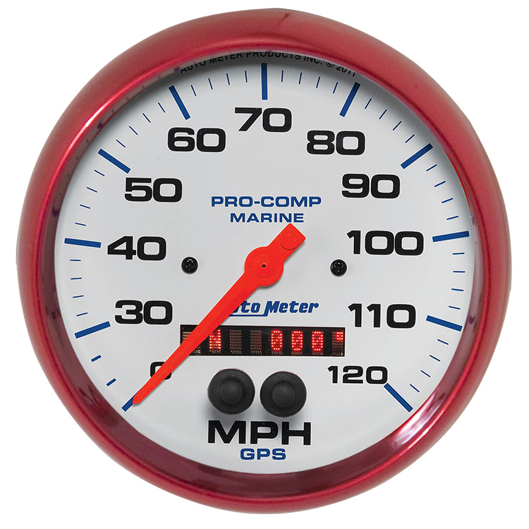 Autometer 100 MPH GPS Speedometer 3-3/8"