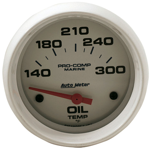 Autometer 2-5/8" Electric Oil Temperature 140-340F