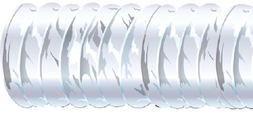 3" X 50' White Vinylvent Duct Hose"