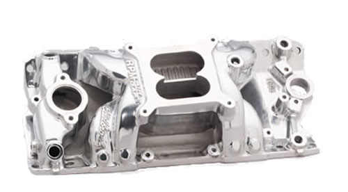 Small Block Chevy pre-1986 Polished RPM Air-Gap Manifold