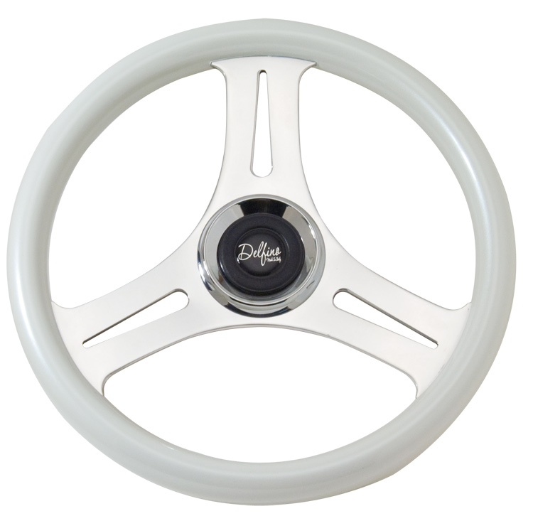 13-1/2" Delfino Sorrento Steering Wheel