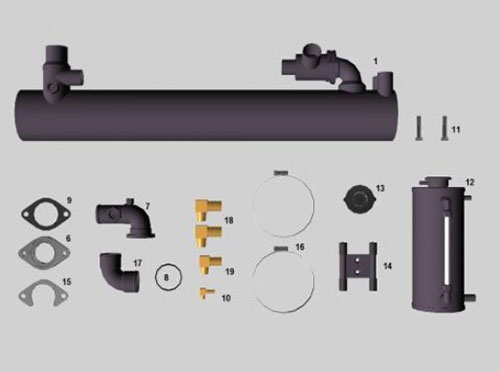MRM-5321-5322 - Bracket - Expansion Bottle, 5000-3054