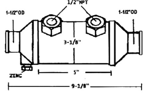 Replacement Oil Cooler MPC-3917117-Cummins-3917117