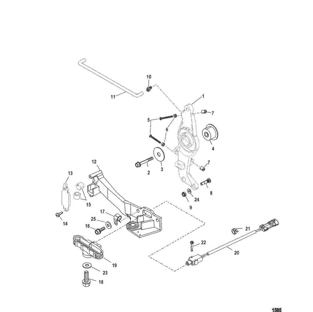 Hardin Marine - Throttle Linkage