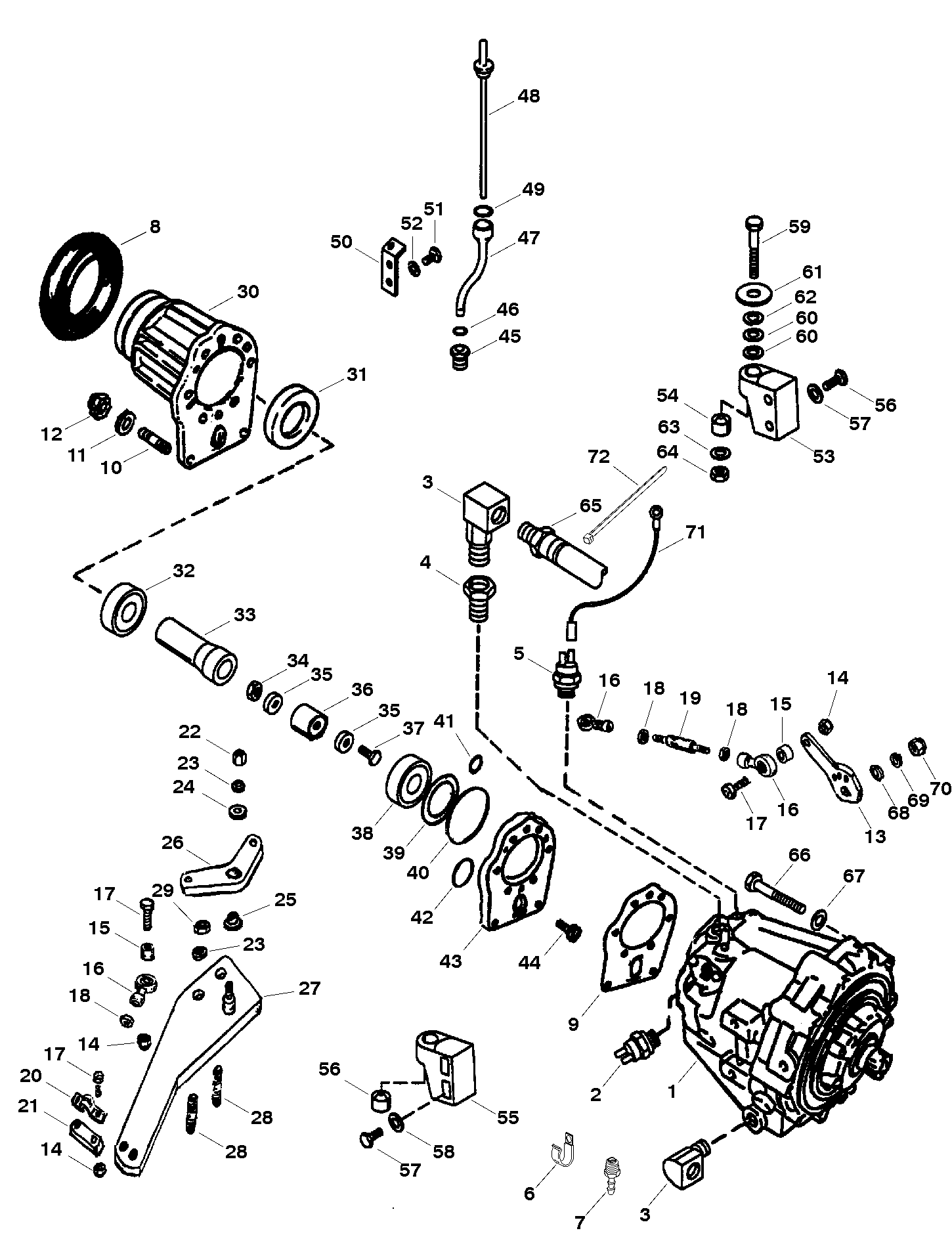 Hardin Marine - Transmission And Components - VI Drive (Bravo) (Pg 1 0F 2)