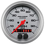 Autometer 100 MPH GPS Speedometer 3-3/8"