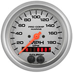 Autometer 100 MPH GPS Speedometer 3-3/8"