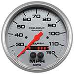 Autometer 100 MPH GPS Speedometer 3-3/8"