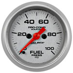 Autometer 2-1/16" Fuel Pressure Gauge 0-100PSI