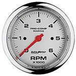 Autometer 3-3/8" 6000 RPM Pro-Comp Tachometer