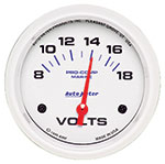 Autometer 2-5/8" Voltmeter 0-18V